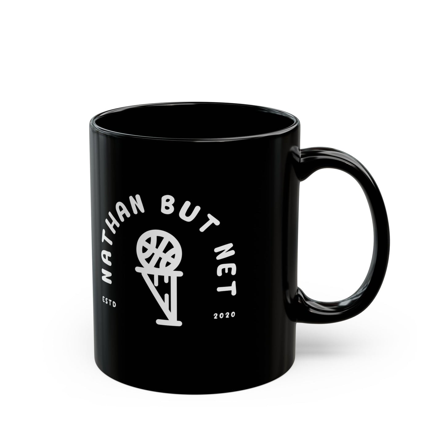 Nathan But Net Coffee Mug – Black 11oz