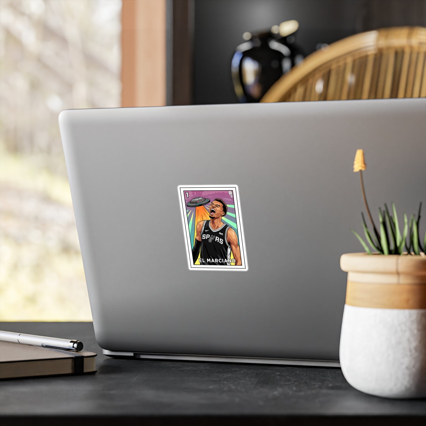 Nathan But Net “El Marciano” Lotería Sticker