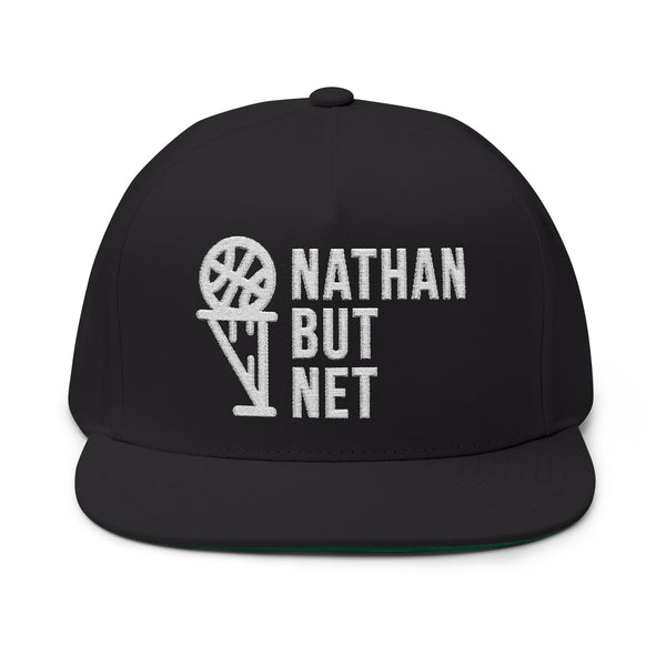 Nathan But Net Embroidered Flat Bill Cap