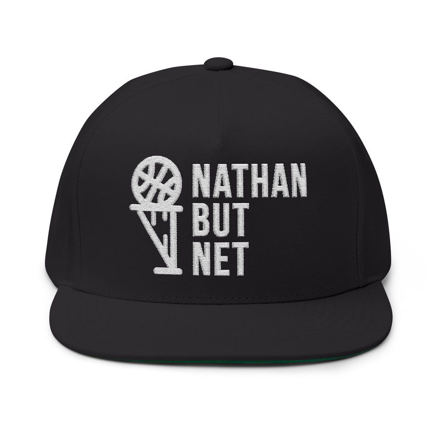 Nathan But Net Block Embroidered  Flat Bill Cap