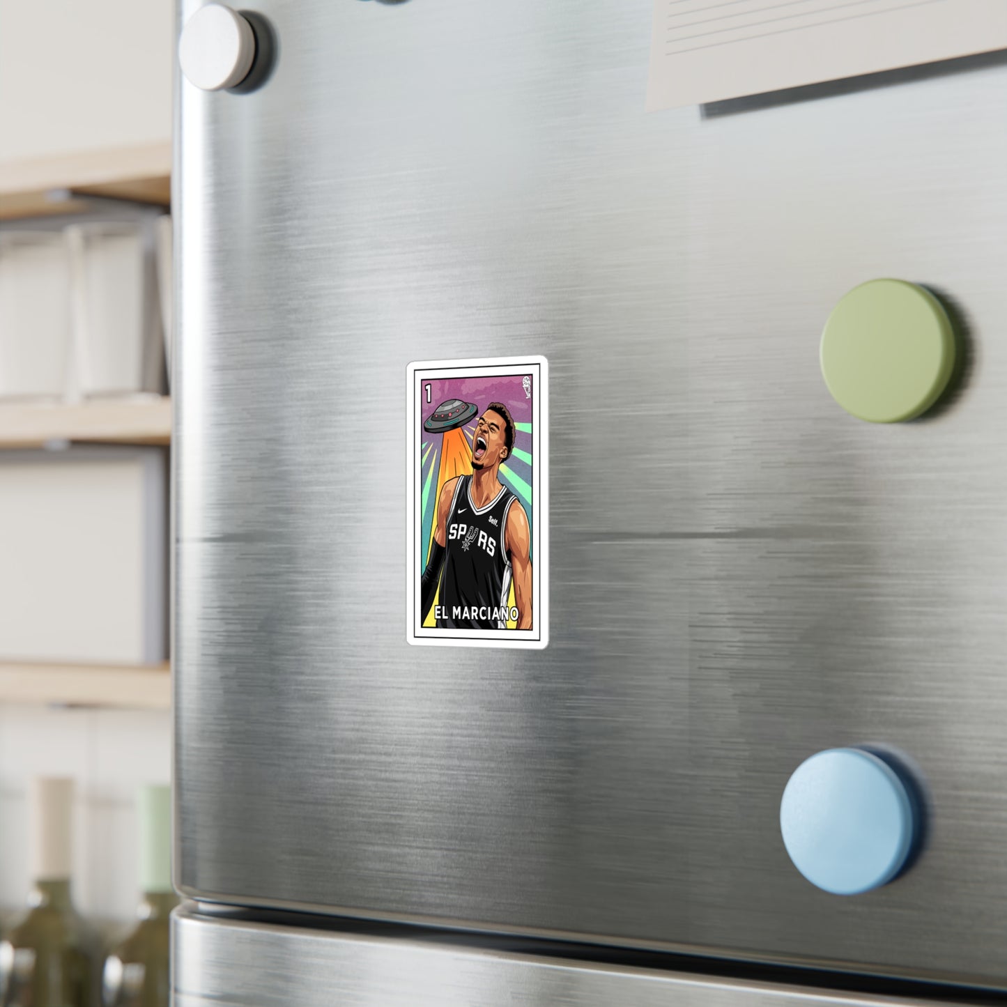 Nathan But Net “El Marciano” Lotería Sticker