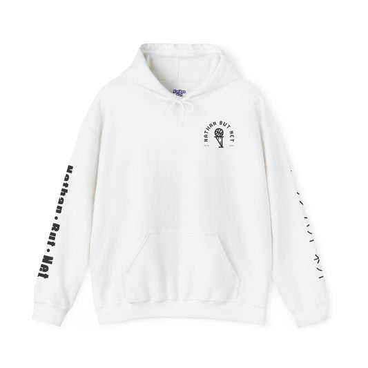 Hoodie - Katakana Sleeve Design Nathan But Net