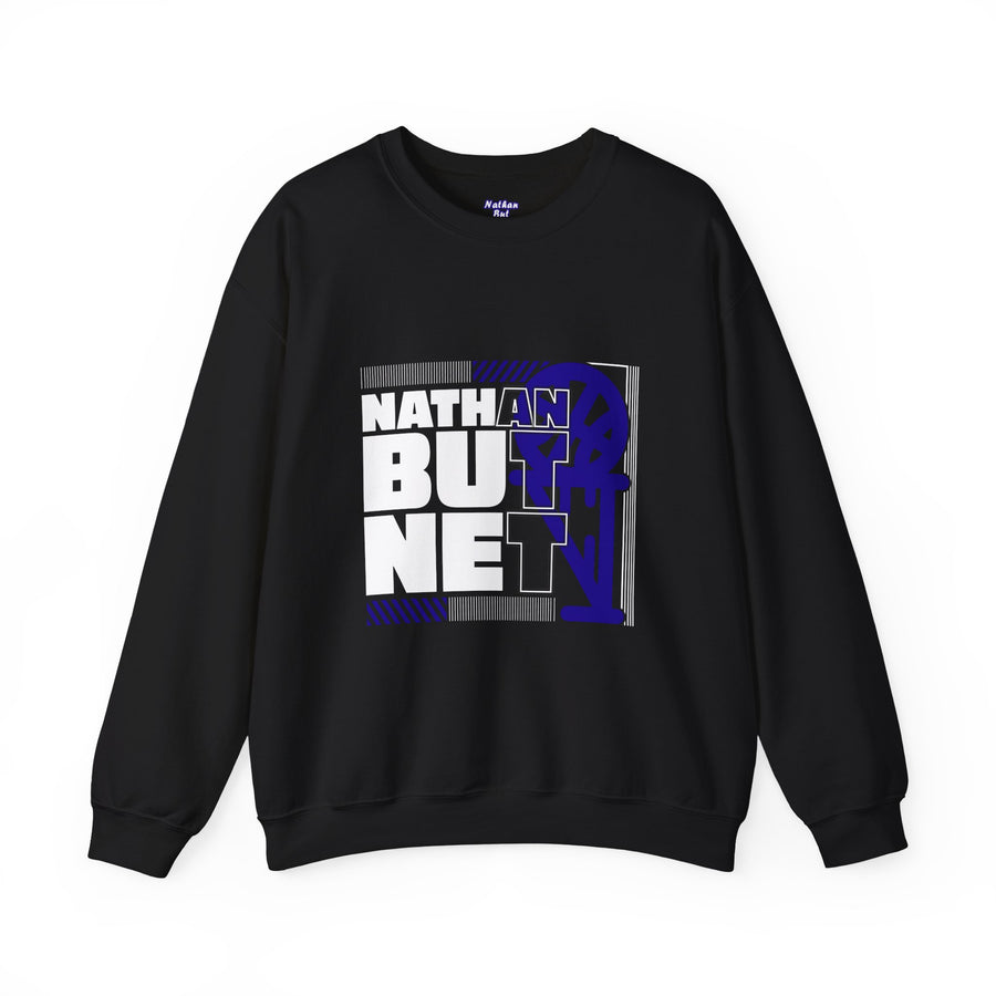 Long Sleeve Nathan But Net Gridlock Crewneck Sweatshirt
