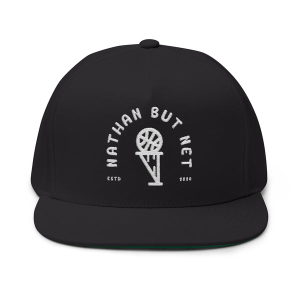 Nathan But Net ESTD 2020 Embroidered   Flat Bill Cap