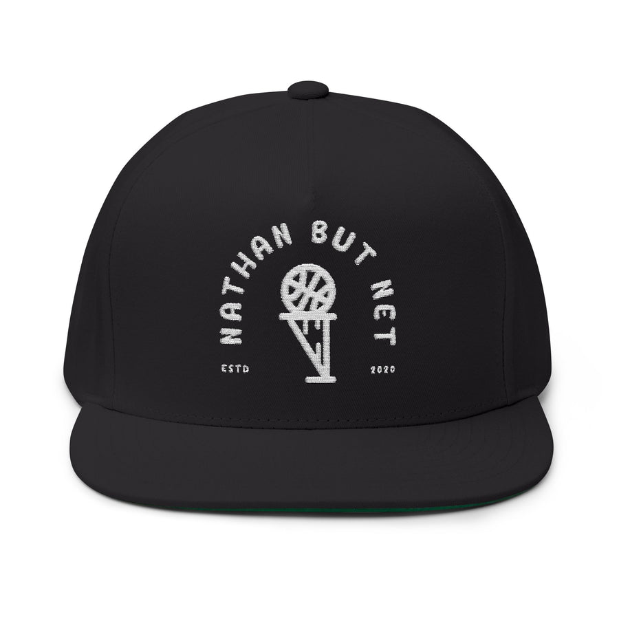Nathan But Net ESTD 2020 Embroidered   Flat Bill Cap