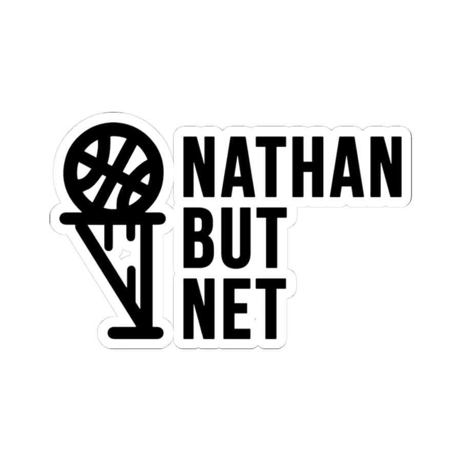 Nathan But Net Block Design Sticker