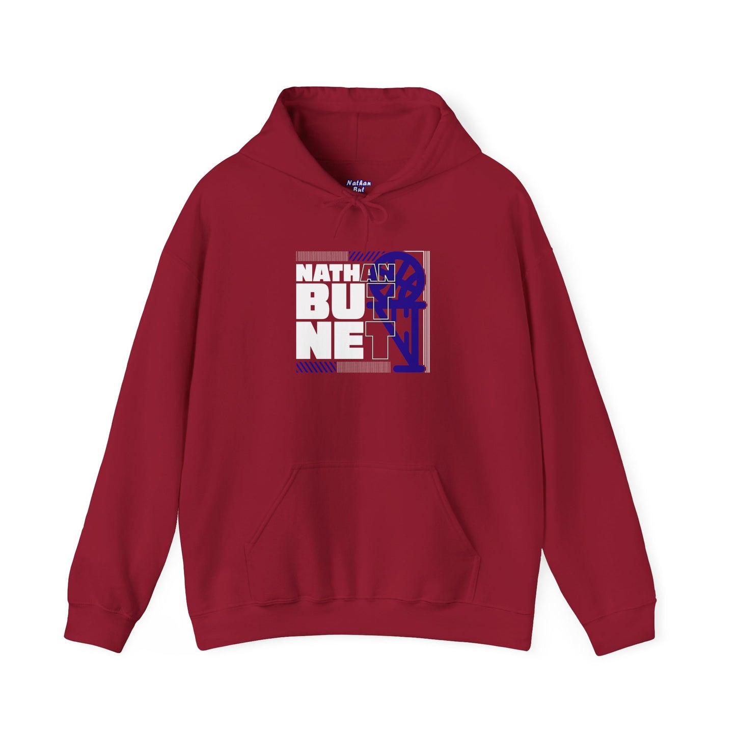 Hoodie - "Gridlock" Design Nathan But Net