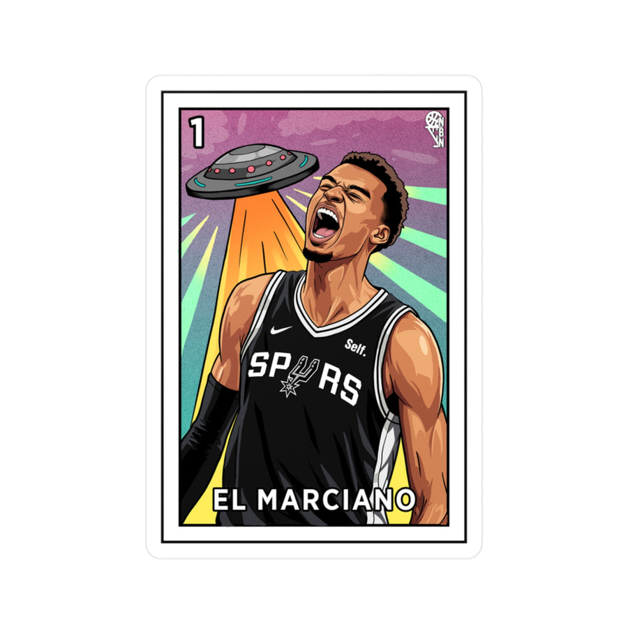 Nathan But Net “El Marciano” Lotería Sticker