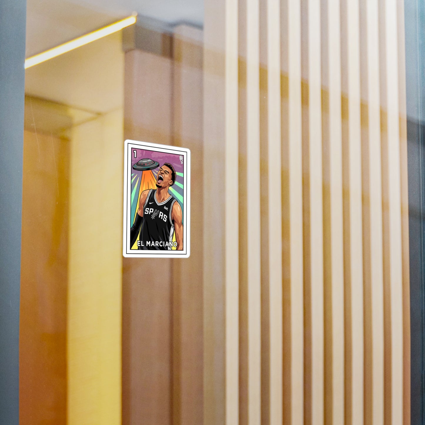 Nathan But Net “El Marciano” Lotería Sticker